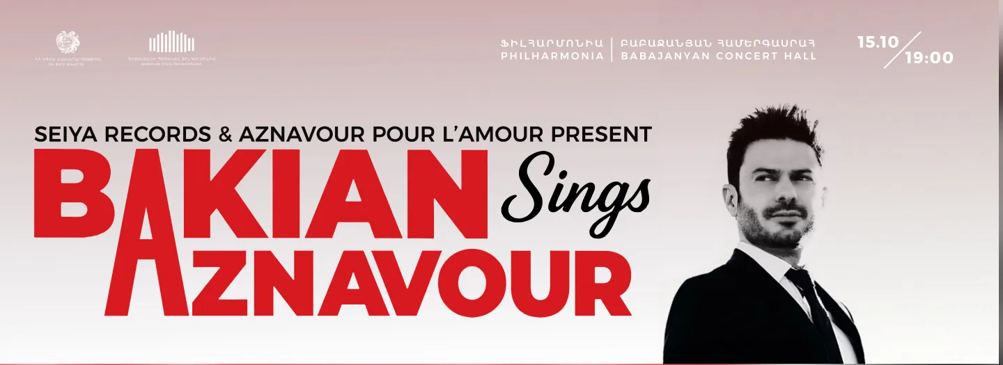 BAKIAN SINGS AZNAVOUR